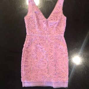 BCBGMAXAZARIA lilac dress